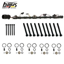 Hajus Anschlussleitung Einspritzventil Schrauben Dichtringsatz für VW T5 2.5 TDI