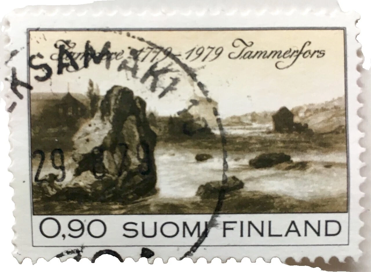 Decimal Used Finnish Stamps