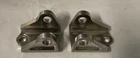 Honda CR250 2002 Docwob Titanium foot peg brackets hangars mounts