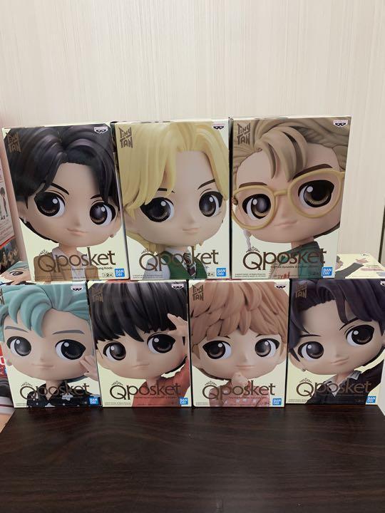 Q Posket BTS TinyTAN Dynamite Figure A Type Complete Set of