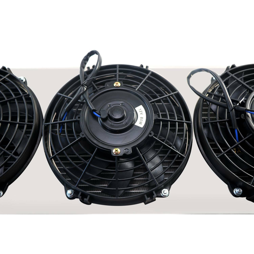 3ROW RADIATOR+SHROUD FAN FOR 8401 JEEP CHEROKEE