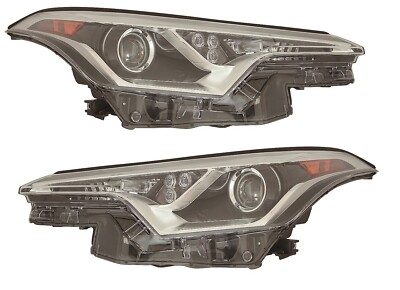 FITS TOYOTA C-HR CHR 2018-2019 RIGHT LEFT HEADLIGHTS HEAD LIGHTS