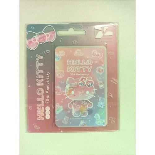 Hello Kitty Taiwan MRT Easy Card 50th Anniversary Portrait Charge JAPAN NEW - Picture 8 of 12