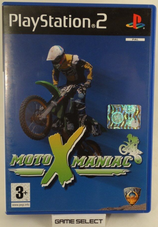 Moto X Maniac Sony PS2 Playstation 2 Pal Eu Eur - Original Complet