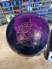 USED-Bowling Ball -15lb RotoGrip "RST-X3" DRILLED WEIGHT -14lb 12oz