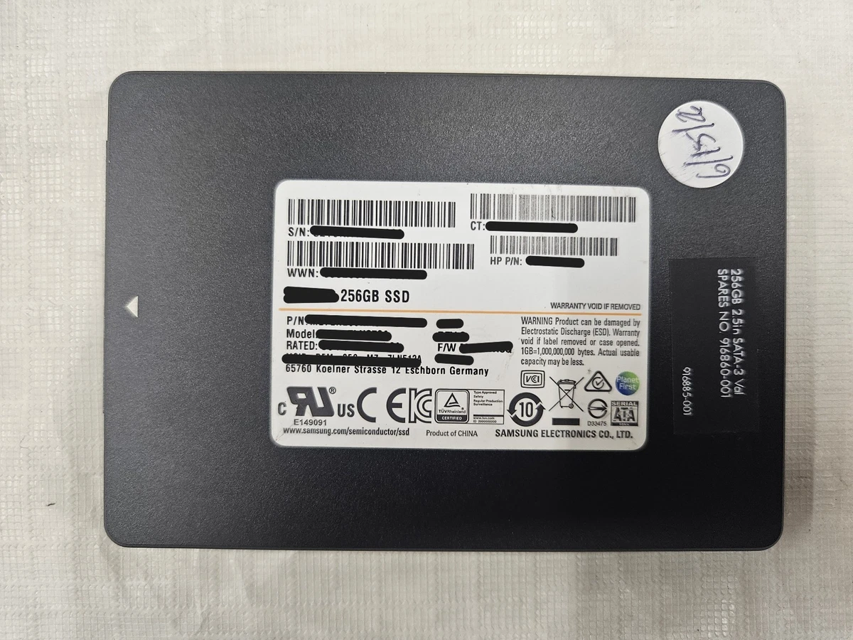 Samsung 256 GB Solid State Drives for sale | eBay