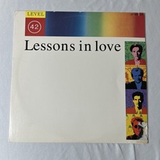 Level 42  Lessons In Love (Vinyl, 12", Single, 1987, Polydor &ndash; 885 706-1) Record