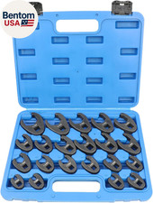 Crows Foot Wrench Set 12 And 38 Drive Flare Nut Crowfoot Wrench Set Metric 8