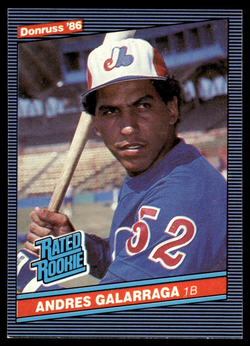 Andres Galarraga #33 2002 Donruss Originals Baseball Recollection Collection