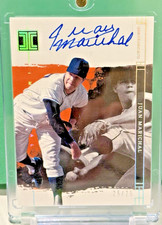 HOF Juan Marichal Panini Impeccable Immortal Ink  Holo Silver Autograph /25.
