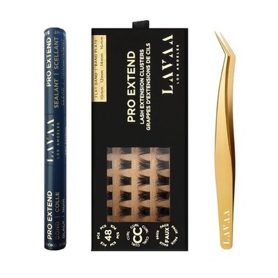 PRO Extend Lash System | 48 Lash Clusters in 4 lenghts: 10mm 12mm 14mm 16mm |
