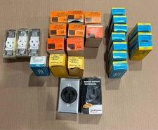 Lot of 26 Assorted Switches and Outlets - NOS