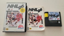 NHL 96 (Sega Genesis, 1995) Complete EA Sports Hockey Acceptable Cond!