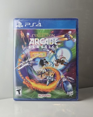 Playstation 4 Ps4 KONAMI ARCADE CLASSICS ANNIVERSARY Collection Brand New LRG 