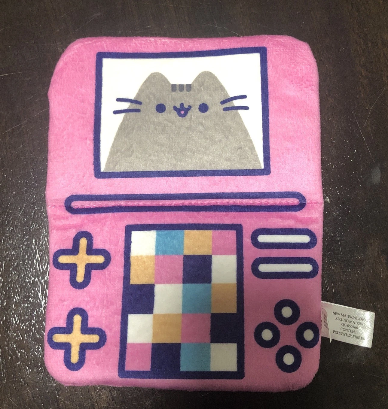 Pusheen Cat Plush Toy Handheld Video Game Pink Used