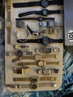 Vintage Watch Lot Seikos, Citizen, Etc (For Parts)
