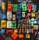 Vintage Fisher Price Little People Play Family Figures & Cars Mixed Huge Lot