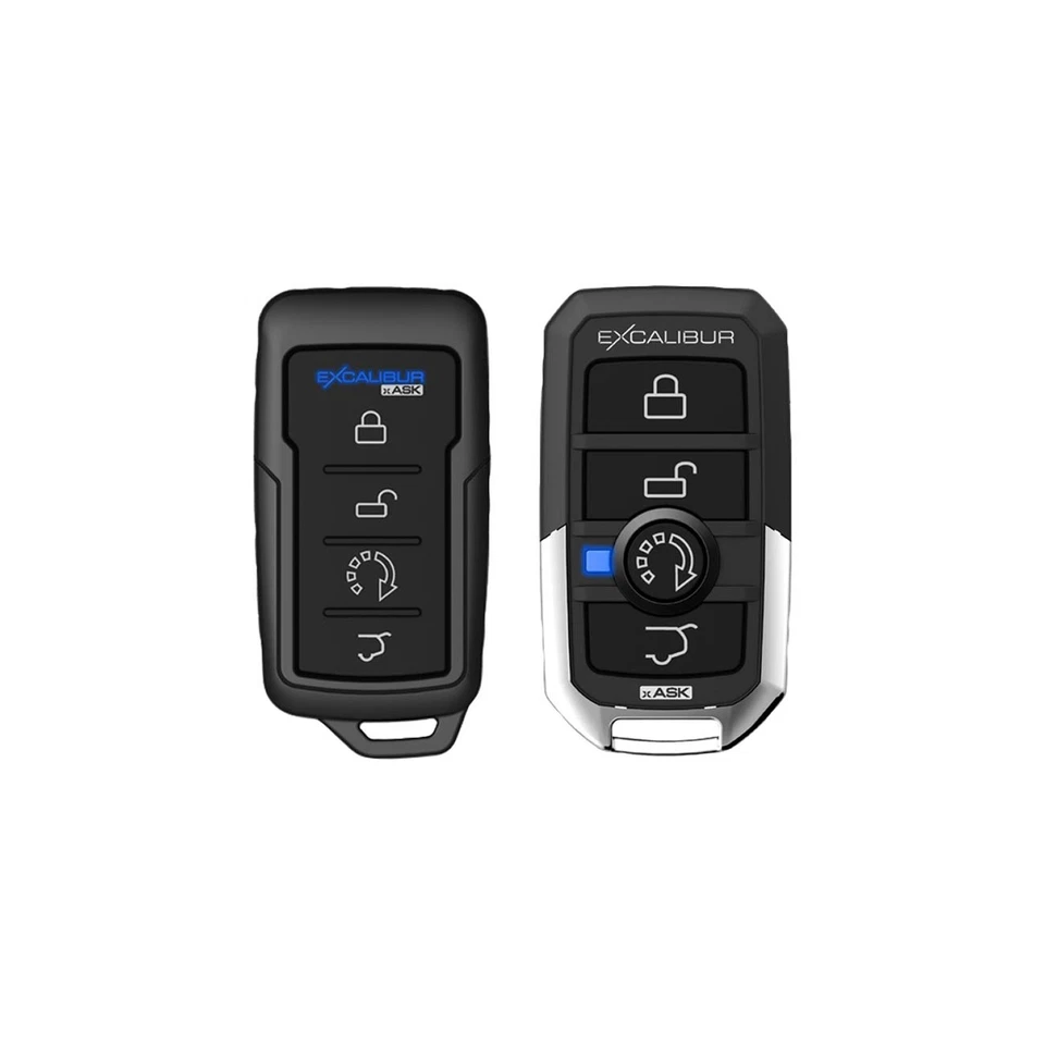 EXCALIBUR ALARMS AL-1680 1-WAY REMOTE START CAR ALARM SYSTEM w/ 1500 FT RANGE - Image 2 of 4