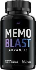 (1 Pack) Memo Blast Supplement Capsules – MemoBlast Natural Blend Memory Focus