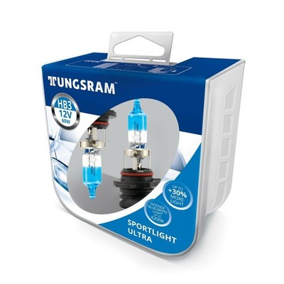 TUNGSRAM HB3 12V 60W P20d Sportlight Ultra +30% 4200K 2St. Lampen