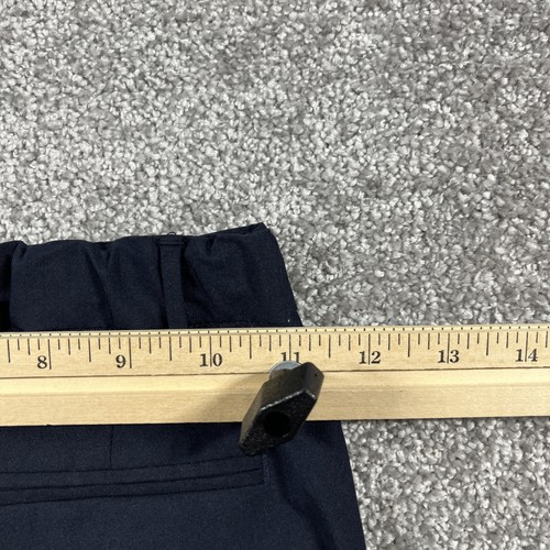 Zara Dress Pants Boys Size 7 Pleated Elastic Waist Navy Blue NWT - Picture 12 of 15