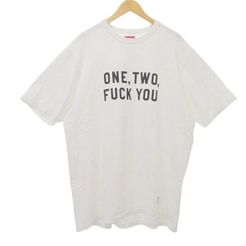T shirt Supreme 23Ss hauts coupe et couture logo imprimé col ras du cou manches courtes X ABA76
