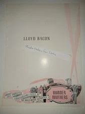 1942 Lloyd Bacon, Curtis Bernhardt 9x12 film Industry ad clipping