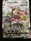 Rayquaza VMAX Alt Art Holo Card 218/203 Evolving Skies NM/M Condition