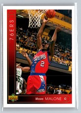 1993-94 Upper Deck #372 Moses Malone Philadelphia 76ers