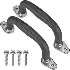 Black Playground Safety Handles, Non-Slip Playground Grab Handles, Durable