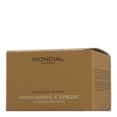 Mondial 1908 Shaving - Care Cream Plexi Bowl Mandarino e Spezie 140ml