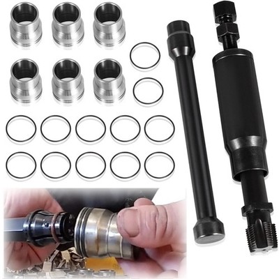 Injector Sleeve Cup Removal Tool & Install Kit For Caterpillar CAT 3126B C7 C9