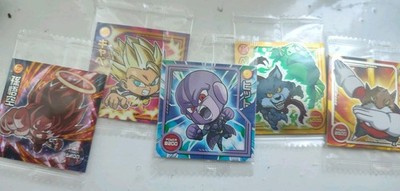 Dragon Ball Super Chou Senshi Wafer Seal Sticker Karte