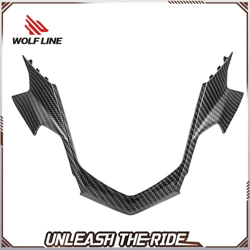 WOLFLINE Headlight Cover For Suzuki GSXS750 2017-2023 Len Cowl Carbon Fiber Look