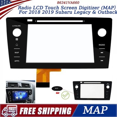 For Subaru Legacy Outback 2018 19 Radio Touch Screen Digitizer Replacements MAP