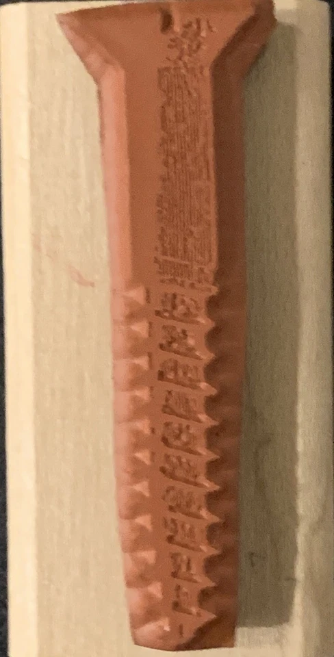 Sello Francisco Herramienta Tornillo Goma Sello Foto 2 de 3