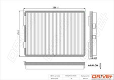 Dr!ve+ Innenraumfilter DP1110.12.0190 Aktivkohlefilter für BMW 5er E39 Touring 2