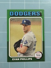 2024 Topps Heritage #516 Evan Phillips Green Border