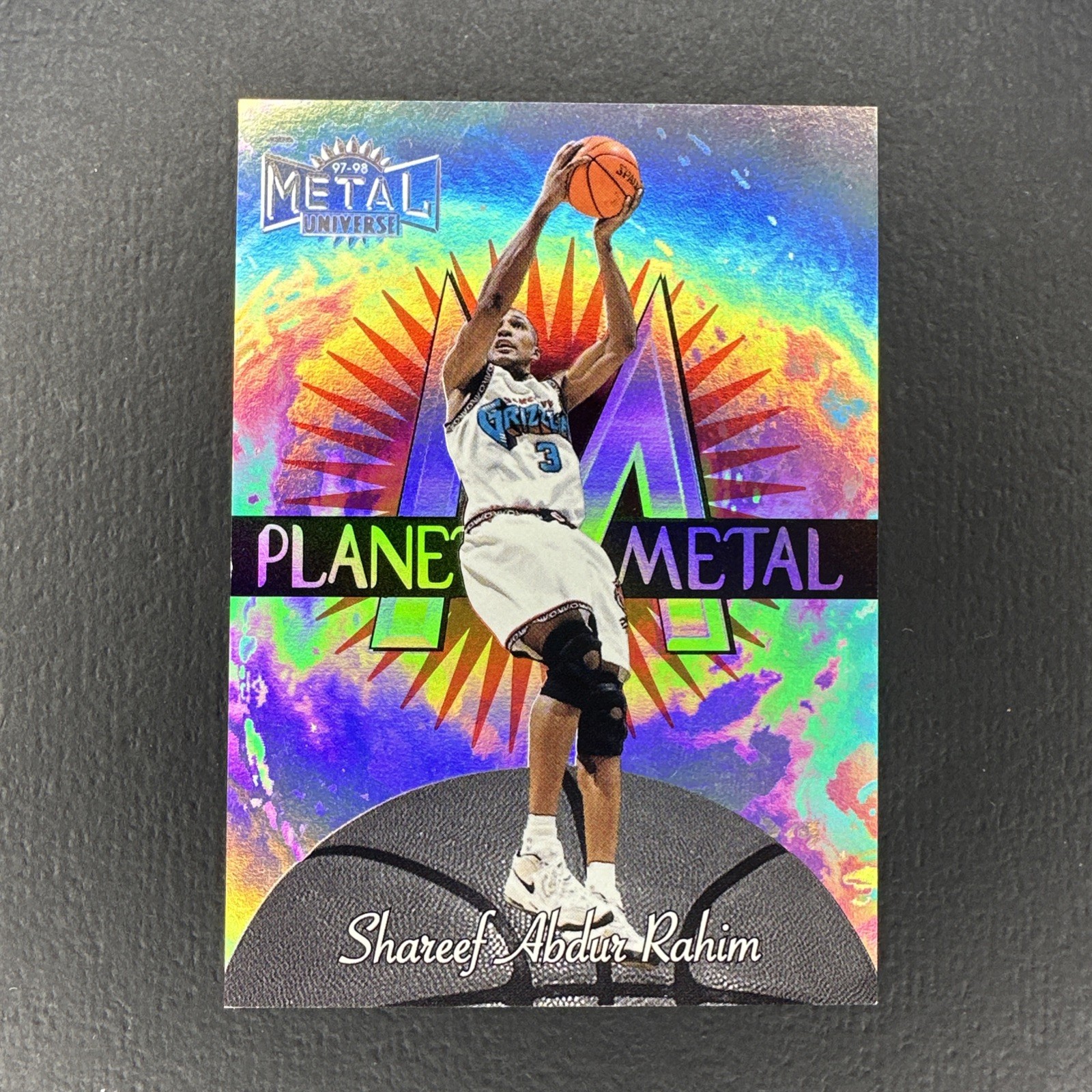Shareef Abdur Rahim 1997-98 Metal Universe Planet Metal #9
