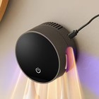 Mini Smart UV Toothbrush Sanitizer Holder With Drying, 2 Toothbrush Slots, Black — photo 2