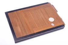   ANTIQUE WOOD GLASS PLATE HOLDER 13X18CM, 5x7"  9X12CM, 3X4" REDUCERS CAMERA