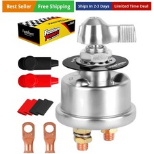 Battery Disconnect Switch 12V 24V 48V Heavy Duty Battery Shut Off Cut Off Pow...