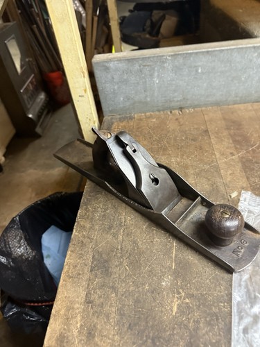 Vintage Original Stanley No 6 Hand Block Plane Metal Wood Work Tool Parts USA - Picture 3 of 14