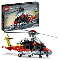 Lego Technic 42145 Airbus H175 Rettungshubschrauber Bausatz, Mehrfarbig