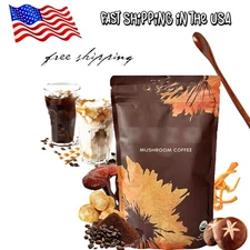 2026 New RYZE Mushroom Coffee Organic Coffee 30 Servings in one Pack - No odor