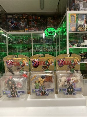 Toy Biz - Nintendo - Zelda Ocarina Of Time - Ganandorf - Link - Impa - Neu