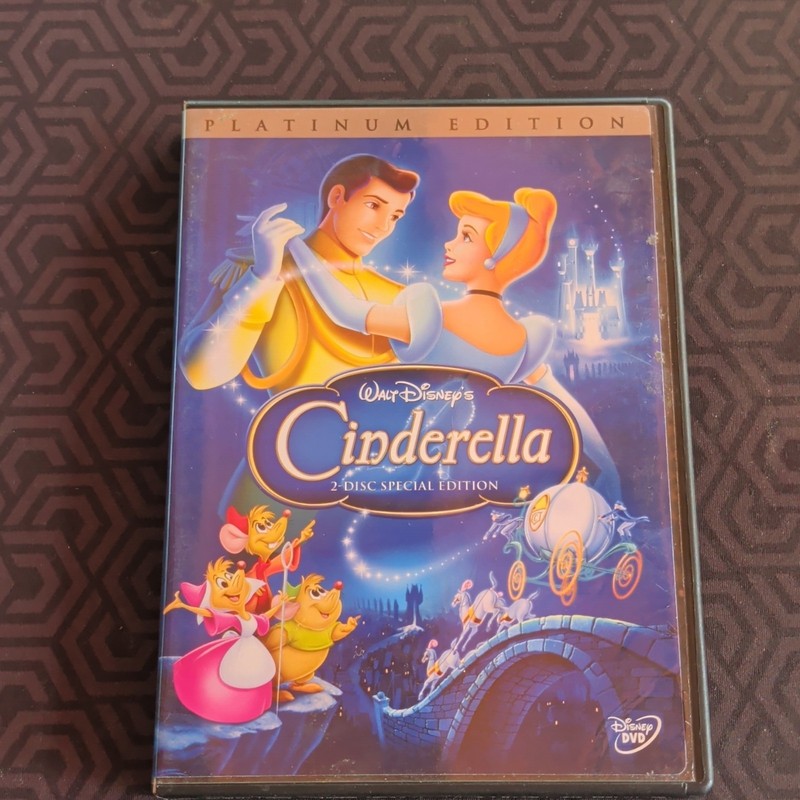 Walt Disney Cinderella (2005) DVD G Platinum Edition 2-Disc Special Edition 76m