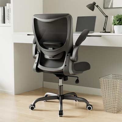 Office Chair, Ergonomic Desk Chair with Adjustable Lumbar Support and Flip up...