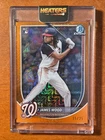 James Wood 2025 Bowman Chrome Rookie RC Orange Mojo Refractor /25