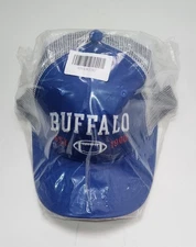  Buffalo Bills Trucker Hat - Brand Blue/white Mesh